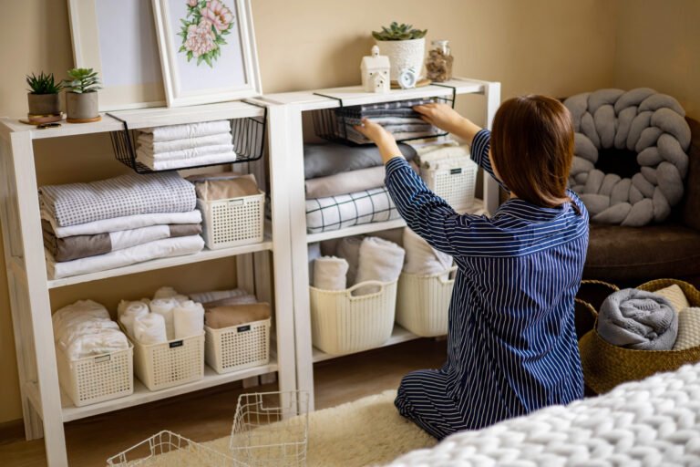 decluttering and organizing